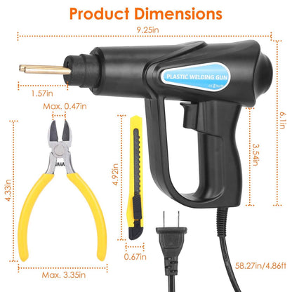 70W Plastic Welder Car Bumper Repair Kit - A-1 Thread Vault