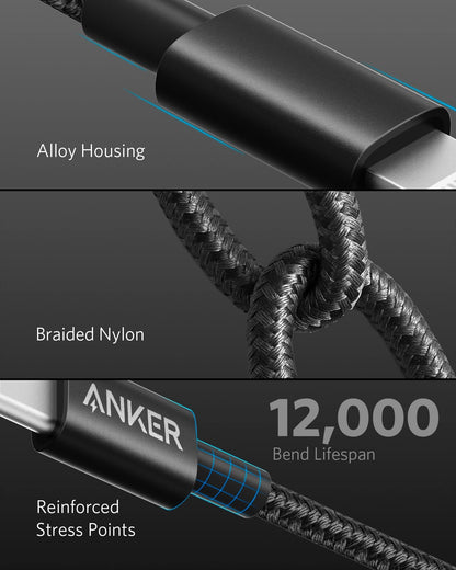Anker <b>331</b> USB-C to Lightning Cable - A-1 Thread Vault