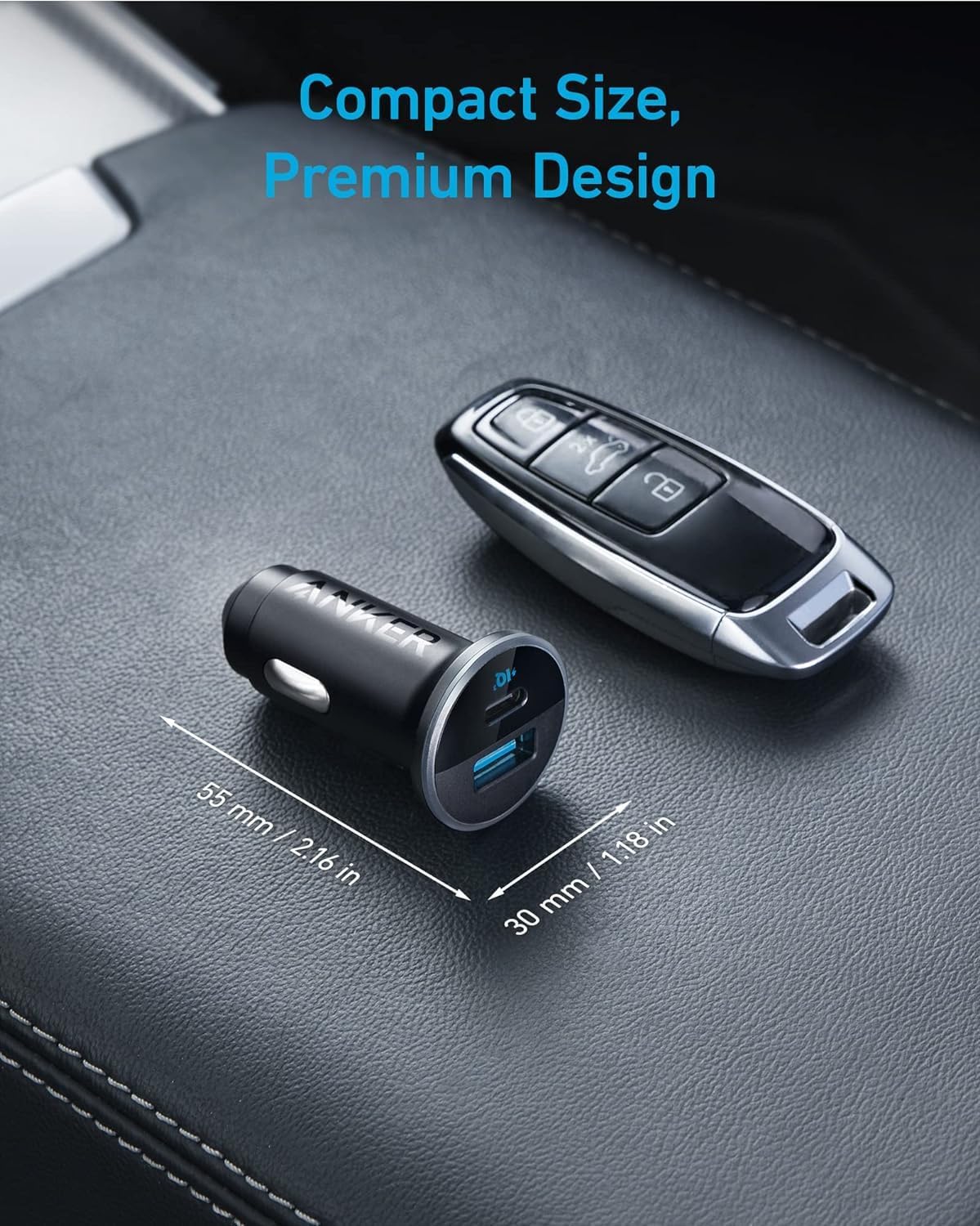 Anker <b>323</b> Car Charger (52.5 W) - A-1 Thread Vault