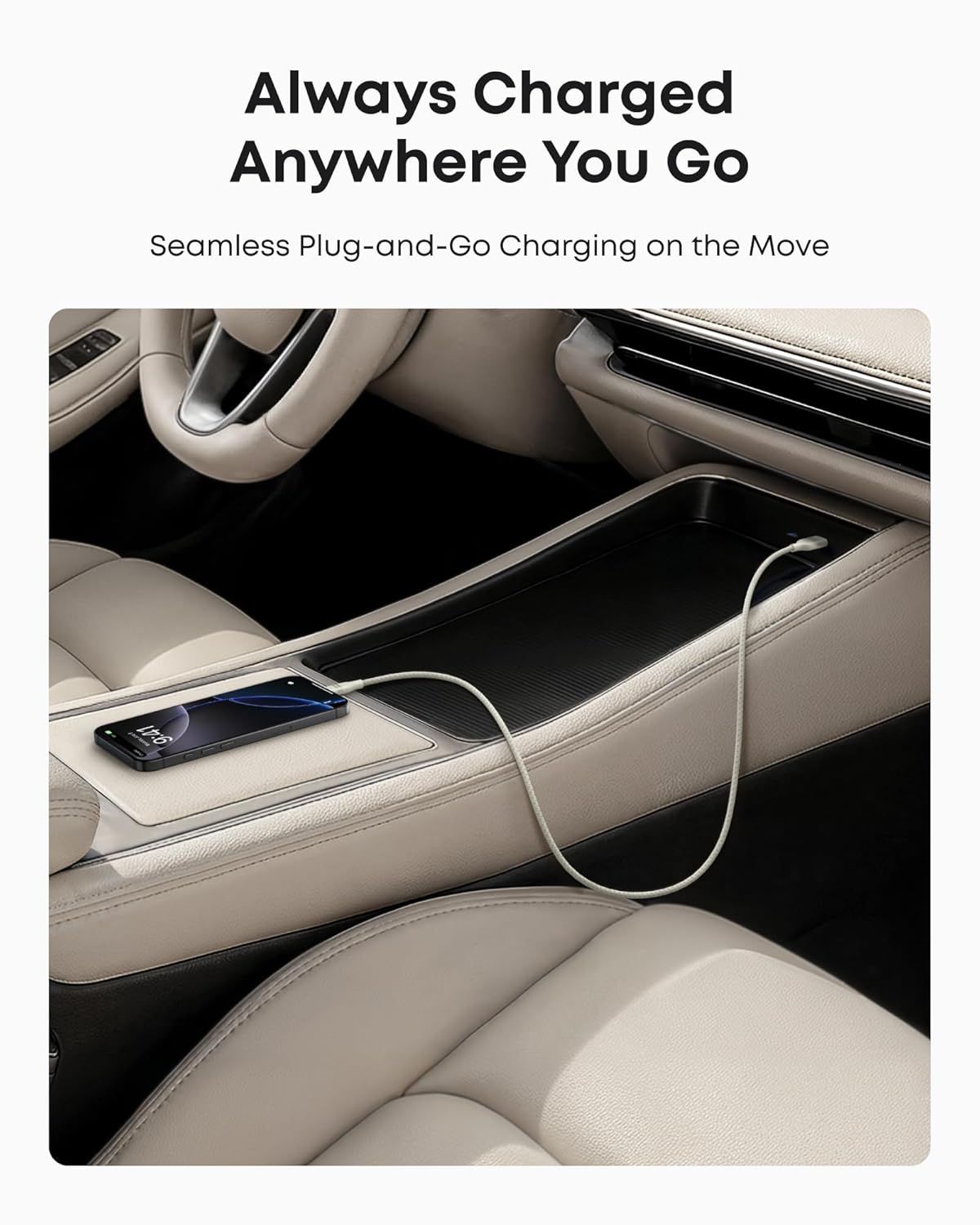 Anker USB-A to USB-C Cable (3 ft / 6 ft, Upcycled-Braided) - A-1 Thread Vault