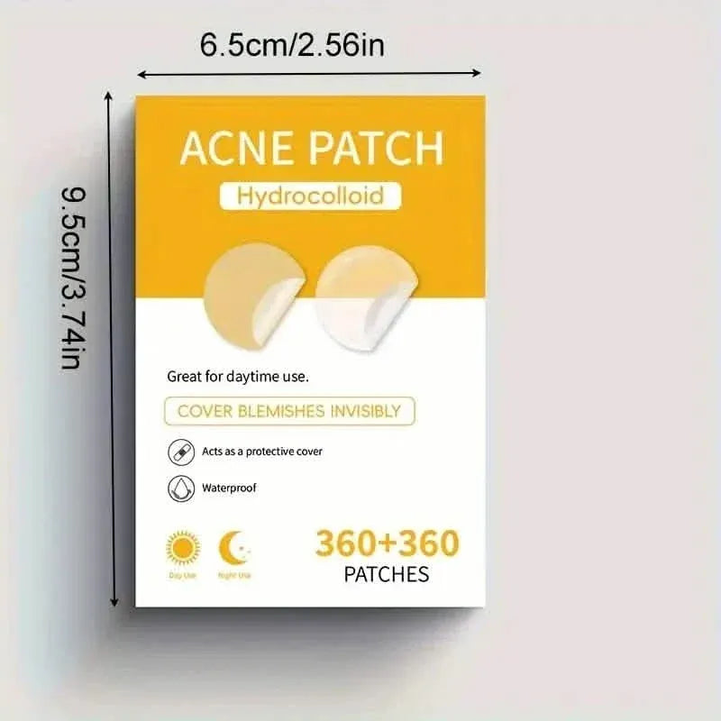720 Count Hydrocolloid Acne Patches, Blemishes Pimples Covering Patch - A-1 Thread Vault