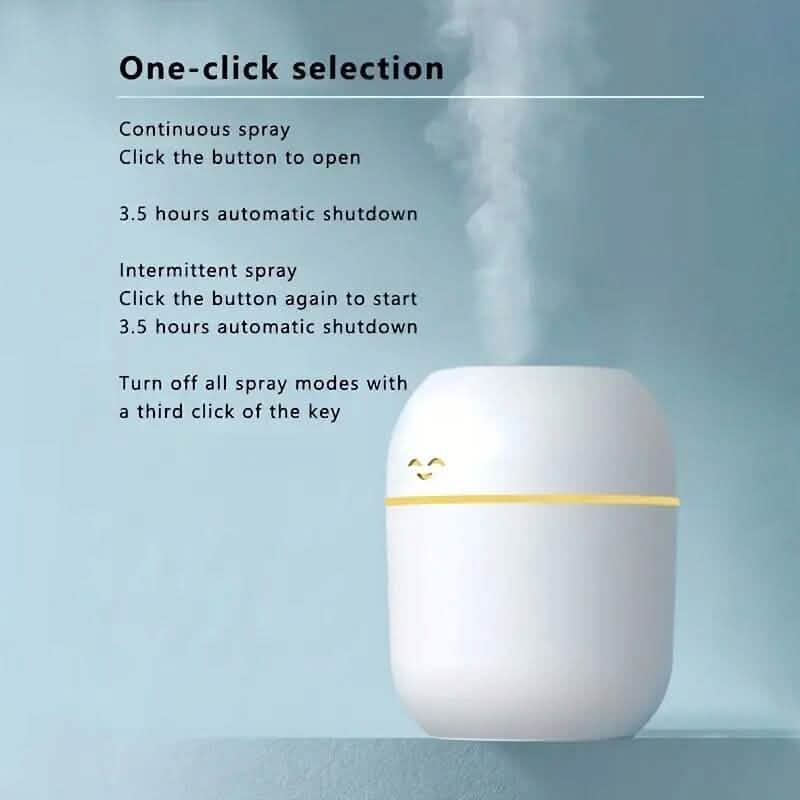 7.44Oz Portable Aromatherapy USB Powered Humidifier with LED Night Light - A-1 Thread Vault