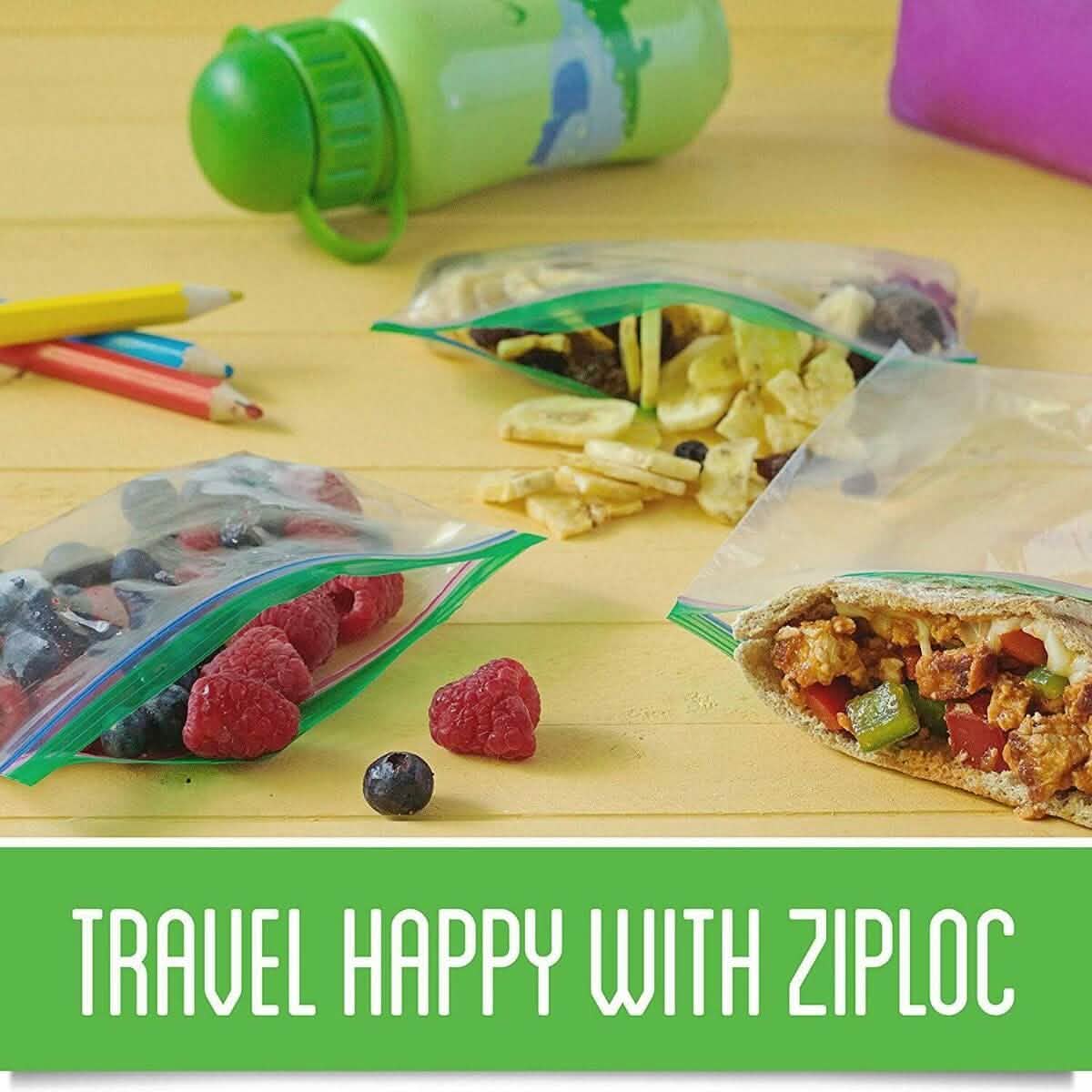 750-Piece: Ziploc Snack Bags with Grip n’ Seal - A-1 Thread Vault