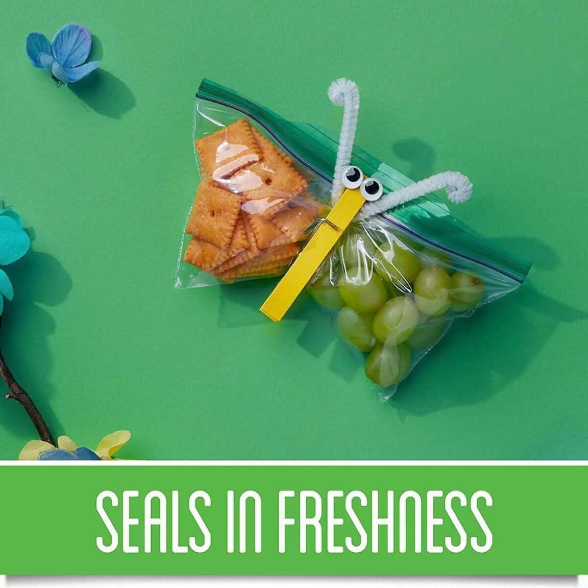 750-Piece: Ziploc Snack Bags with Grip n’ Seal - A-1 Thread Vault