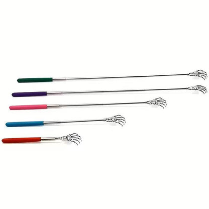 Retractable Back Itching Device – Stainless Steel Claw Massager for Relaxing the Back - A-1 Thread Vault