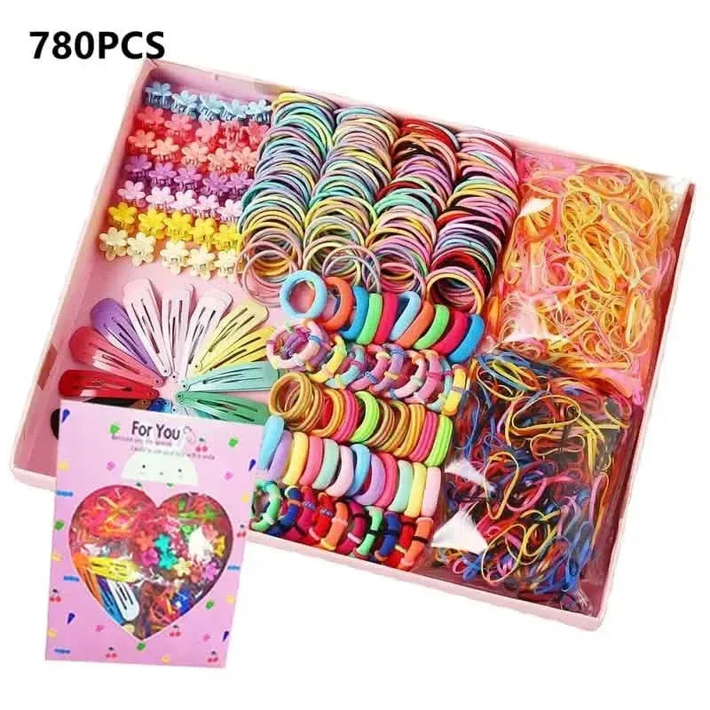 780-Pieces: Hair Accessories for Girls - A-1 Thread Vault