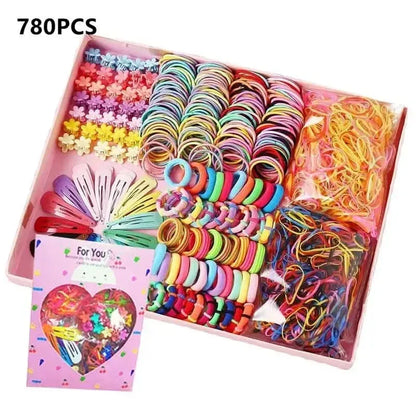 780-Pieces: Hair Accessories for Girls - A-1 Thread Vault
