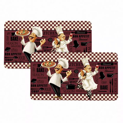 Bibb Home Anti Fatigue Foam Oversized Kitchen Mat 20" X 36" - A-1 Thread Vault