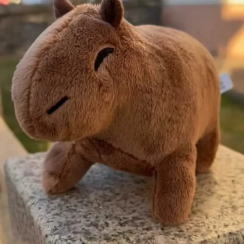 8.8 Inch Simulation Capybara Plush Toy, Lifelike Cute Stuffed Animal - A-1 Thread Vault