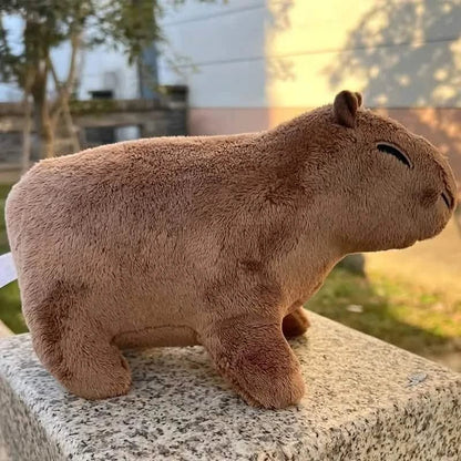 8.8 Inch Simulation Capybara Plush Toy, Lifelike Cute Stuffed Animal - A-1 Thread Vault