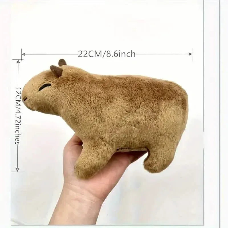 8.8 Inch Simulation Capybara Plush Toy, Lifelike Cute Stuffed Animal - A-1 Thread Vault