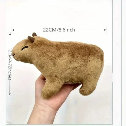 8.8 Inch Simulation Capybara Plush Toy, Lifelike Cute Stuffed Animal - A-1 Thread Vault