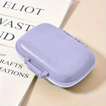 8-Compartment Weekly Medicine Travel Pill Organizer Storage Box - A-1 Thread Vault