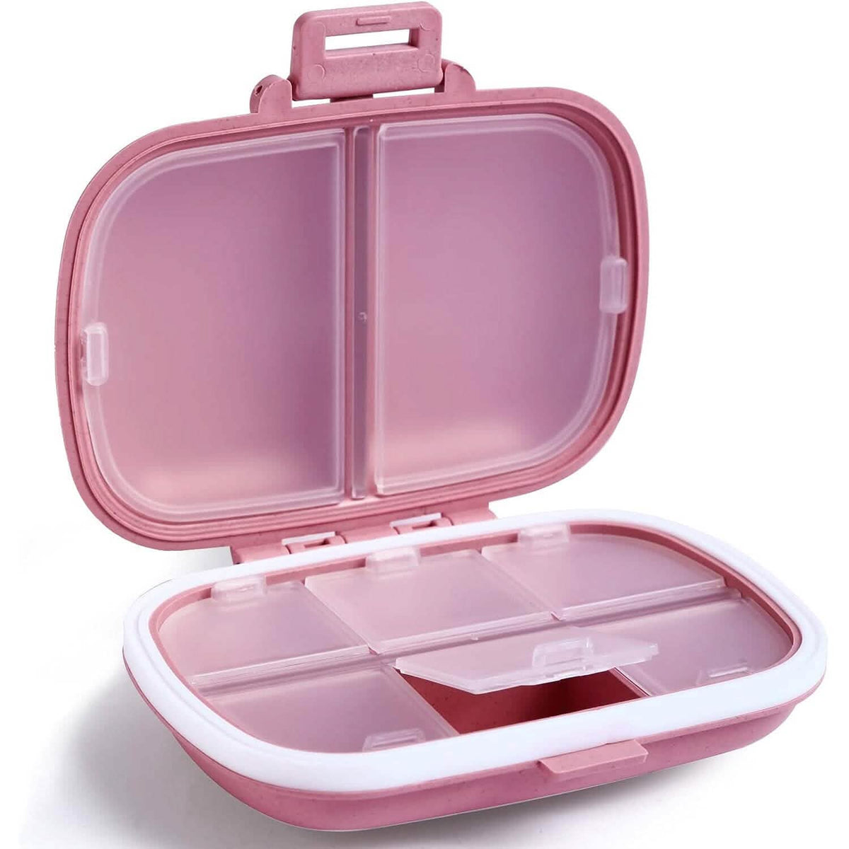 8 Compartments Travel Pill Organizer - A-1 Thread Vault