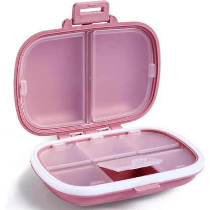 8 Compartments Travel Pill Organizer - A-1 Thread Vault