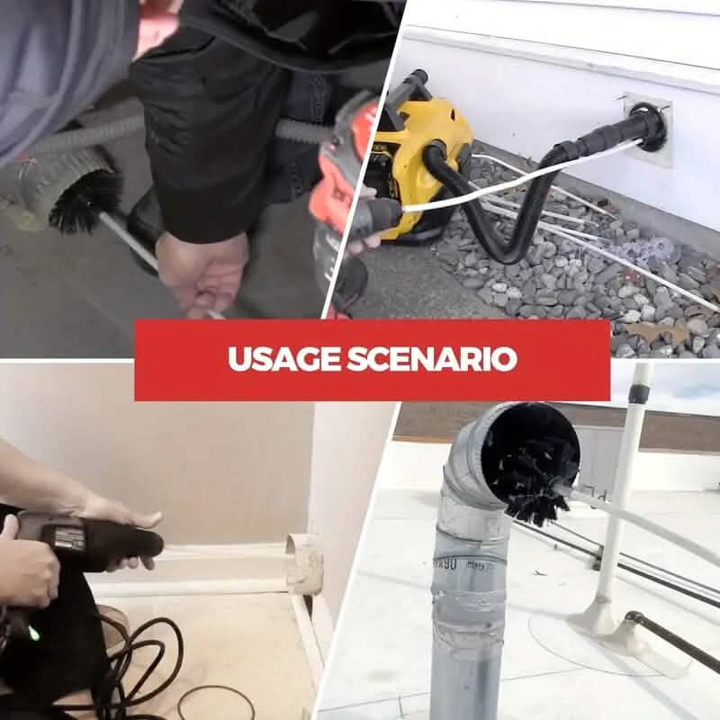 8 Ft. Dryer Vent Cleaning Brush - A-1 Thread Vault