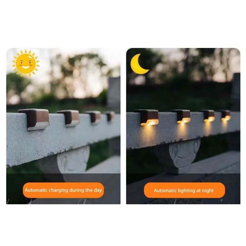 8-Pack: Solar LED Deck & Step Lights - A-1 Thread Vault