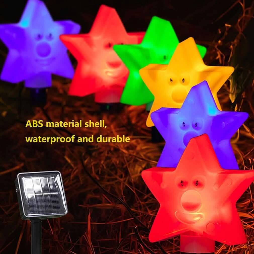 8-Pack: Solar Powered Star Lights 8 Modes Landscape Pathway Stake Lights - A-1 Thread Vault
