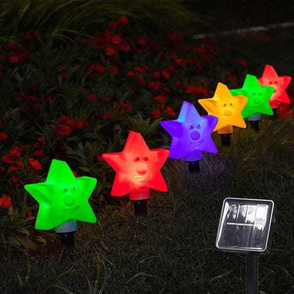 8-Pack: Solar Powered Star Lights 8 Modes Landscape Pathway Stake Lights - A-1 Thread Vault