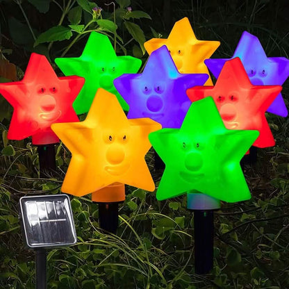8-Pack: Solar Powered Star Lights 8 Modes Landscape Pathway Stake Lights - A-1 Thread Vault
