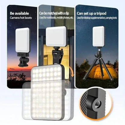 80 LED Clip-On Rechargeable Selfie Ring Light - A-1 Thread Vault