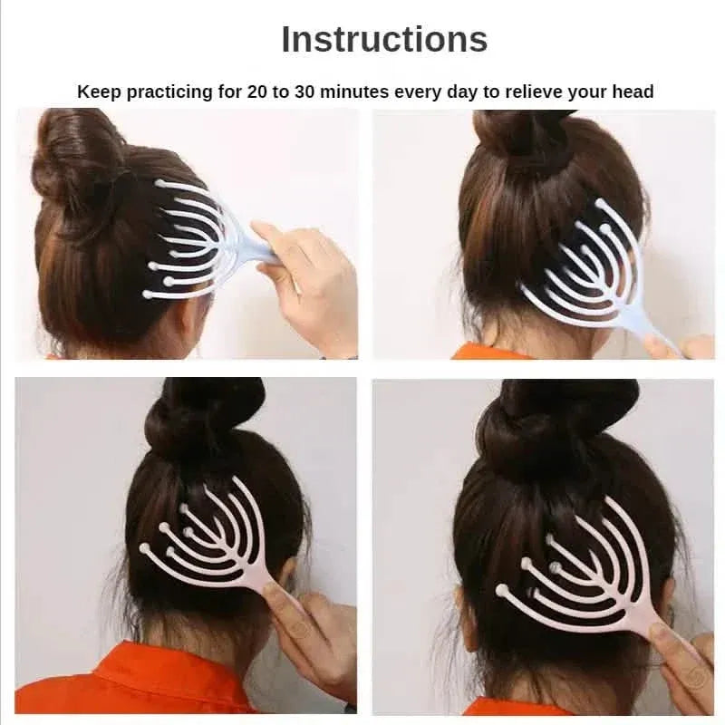 9 Claws Handheld SPA Head Massager - A-1 Thread Vault
