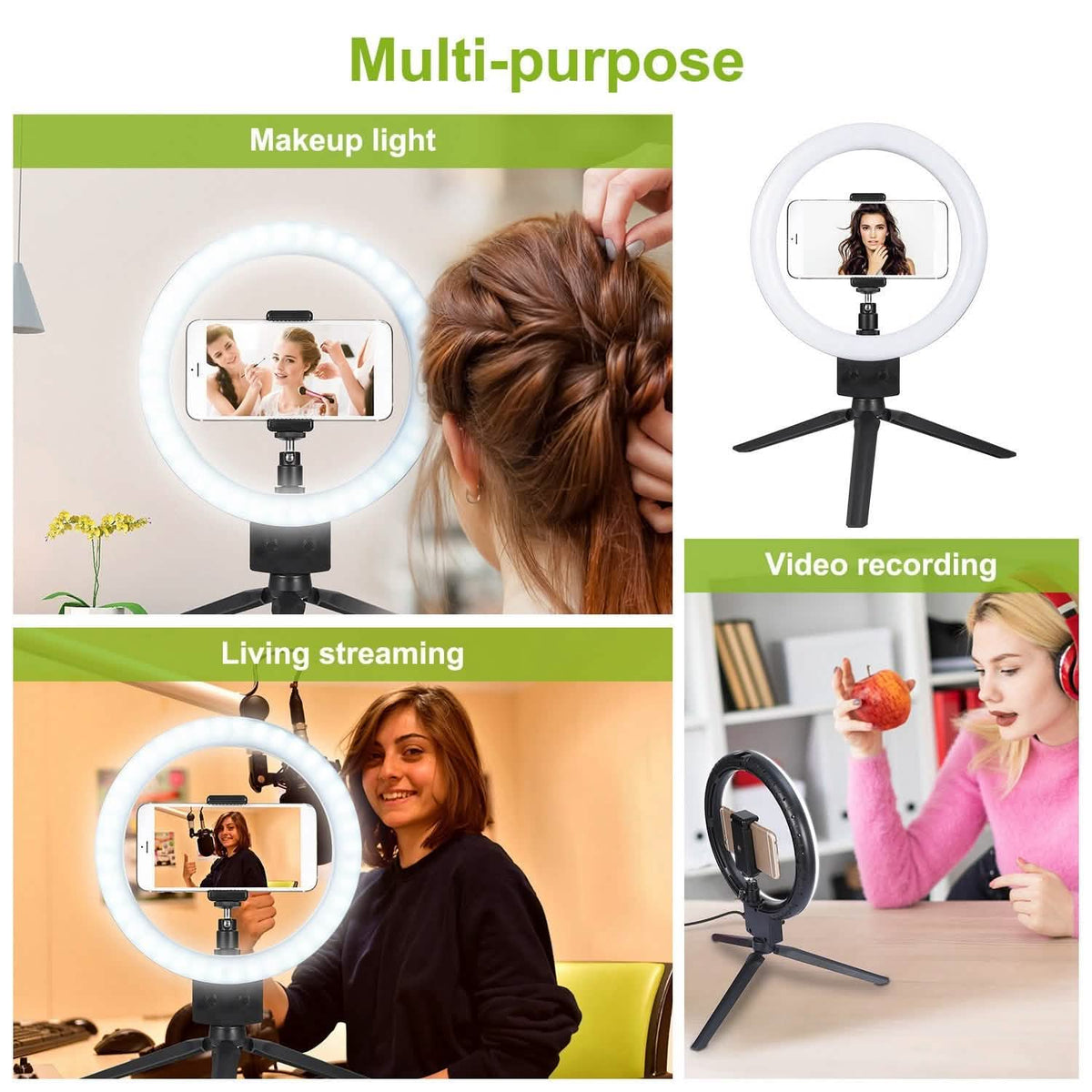 9" Dimmable LED Ring Light with Tripod - A-1 Thread Vault