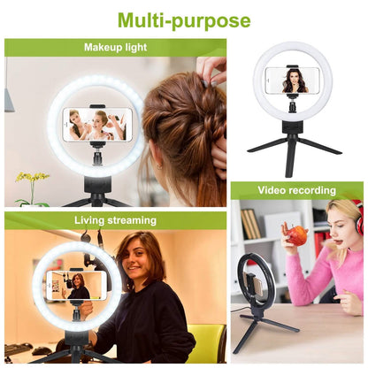 9" Dimmable LED Ring Light with Tripod - A-1 Thread Vault