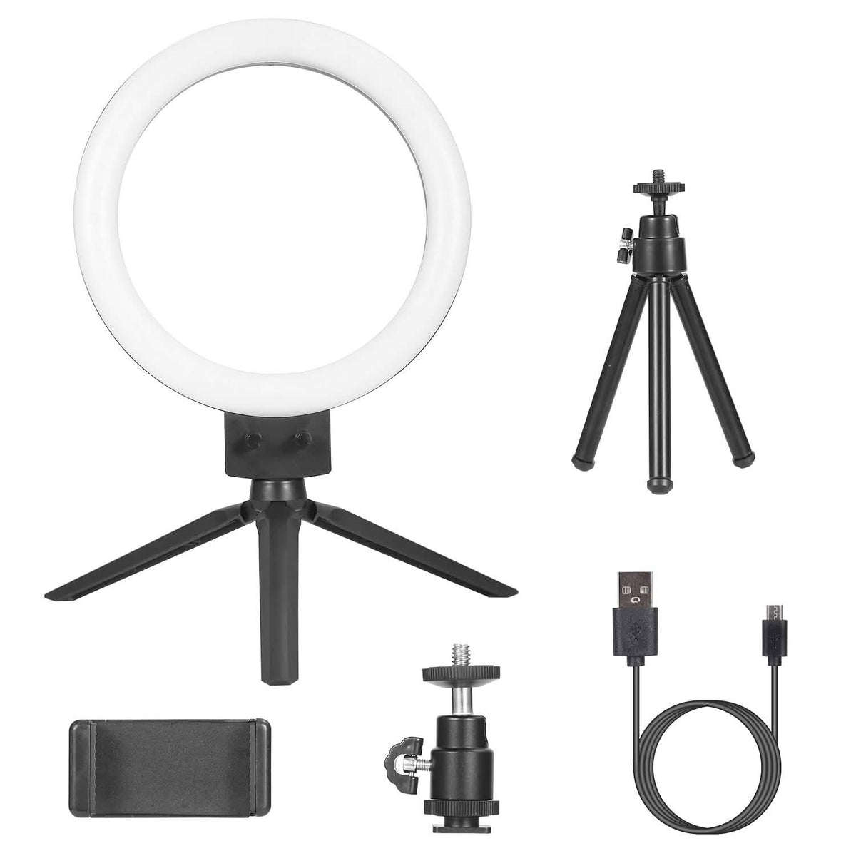 9" Dimmable LED Ring Light with Tripod - A-1 Thread Vault