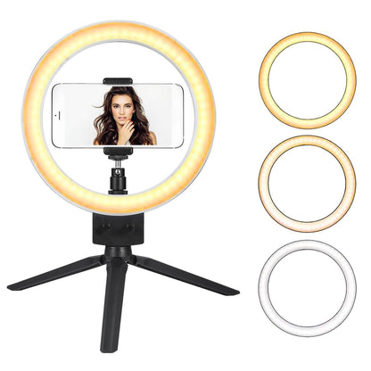 9" Dimmable LED Ring Light with Tripod - A-1 Thread Vault