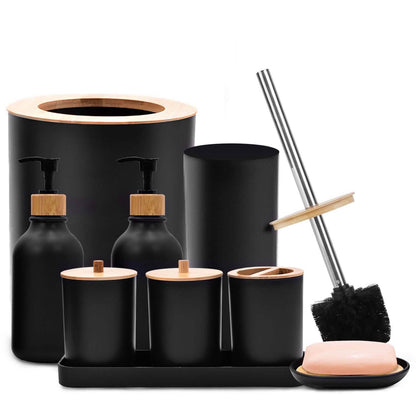 9-Piece: Bathroom Accessories Set - A-1 Thread Vault