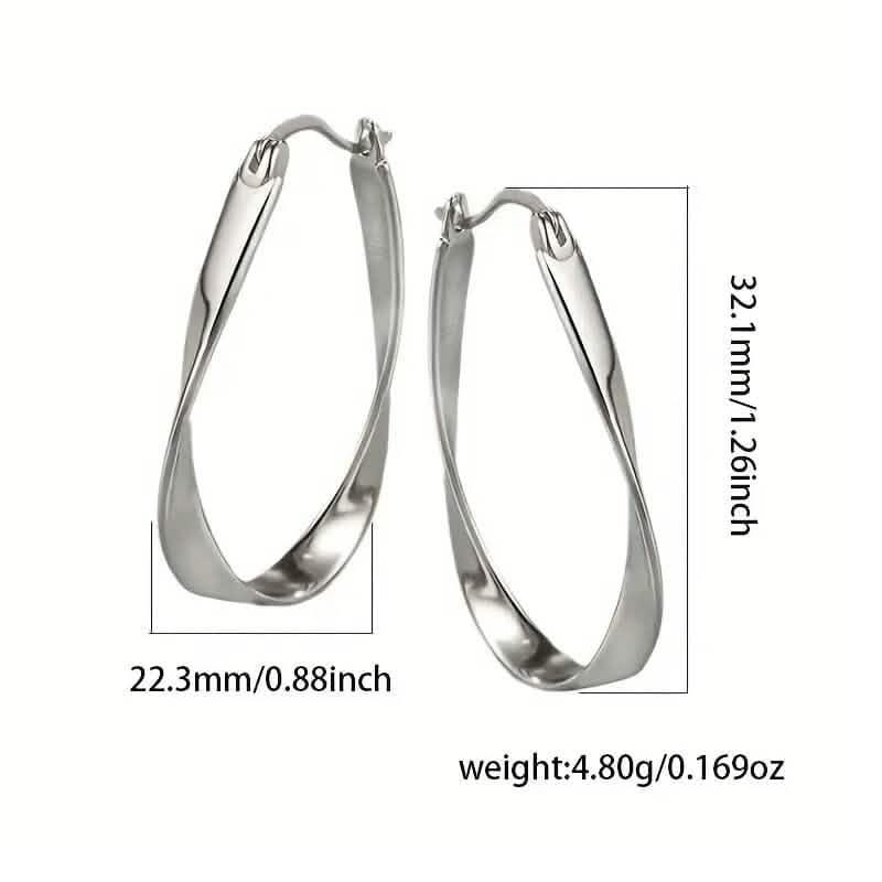 925 Silver Hypoallergenic Elegant Retro Style Earrings - A-1 Thread Vault