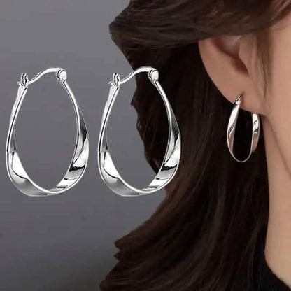 925 Silver Hypoallergenic Elegant Retro Style Earrings - A-1 Thread Vault