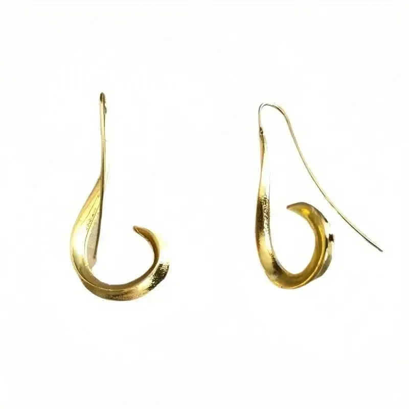 925 Sterling Silver Hypoallergenic Antique Finish Hook Earrings - A-1 Thread Vault