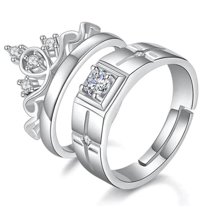 925 Sterling Silver New Jewelry Fashion Couple Ring - A-1 Thread Vault
