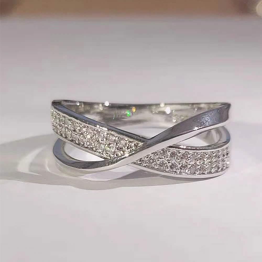 925 Sterling Silver Vintage Crystal Rings - A-1 Thread Vault