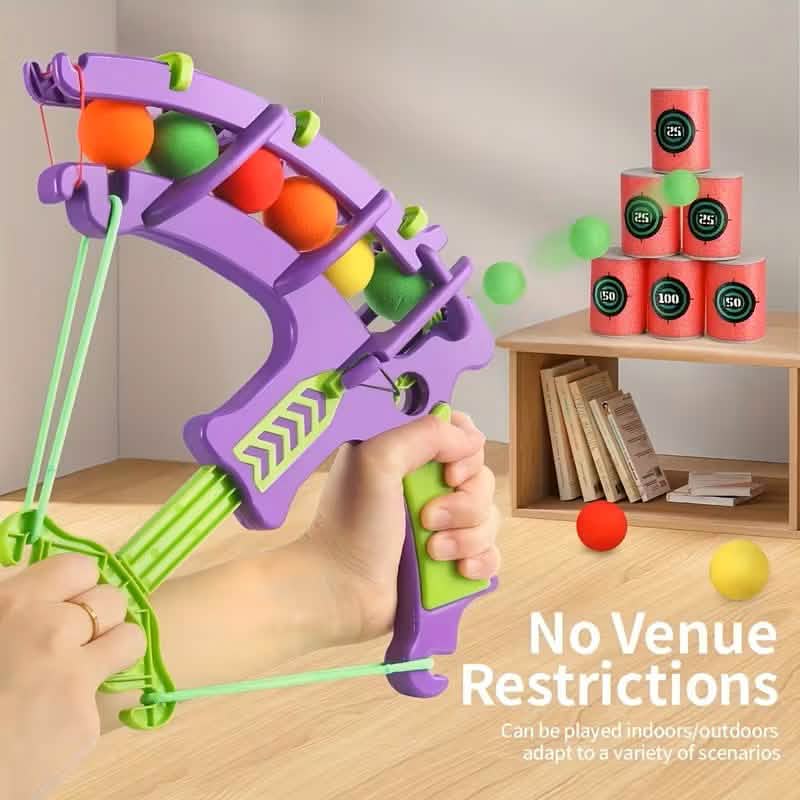 12-Piece Interactive Archery Game Set – Multi-Color - A-1 Thread Vault