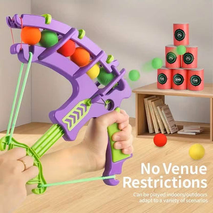 12-Piece Interactive Archery Game Set – Multi-Color - A-1 Thread Vault