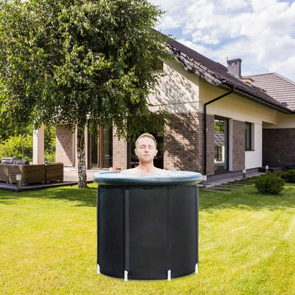 97 Gal Large Size Ice Bath Tub with Cover - A-1 Thread Vault