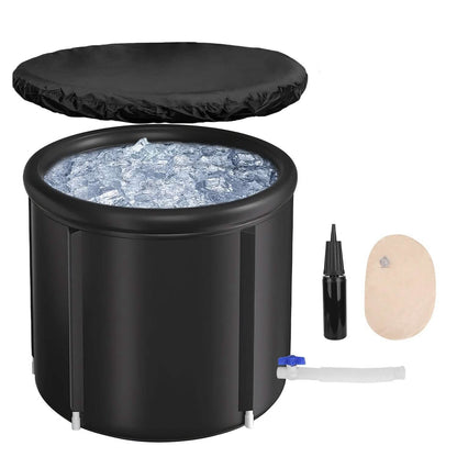 97 Gal Large Size Ice Bath Tub with Cover - A-1 Thread Vault