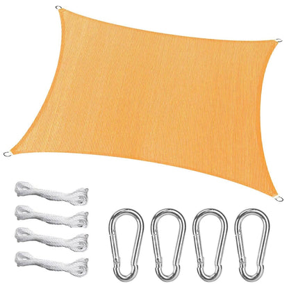 98% UV Block Awning Shelter Rectangle Shade Sails Top Canopy - A-1 Thread Vault
