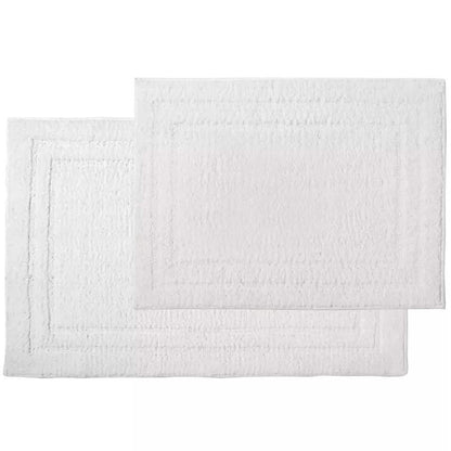 2-Piece: Bibb Home Microfiber Shag Bath Mat Set - A-1 Thread Vault