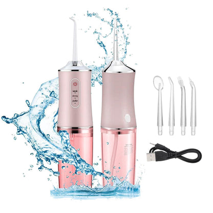 Professional Cordless Rechargeable 3 Modes Water Flosser Dental Oral Irrigator, Braces Cleaner - A-1 Thread Vault