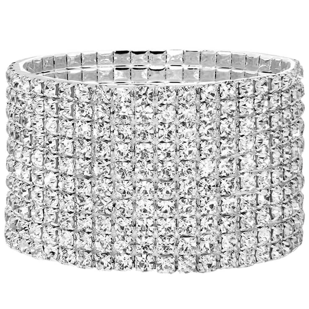 Swarovski Power Collection 10-Tier Elements Bracelet - A-1 Thread Vault