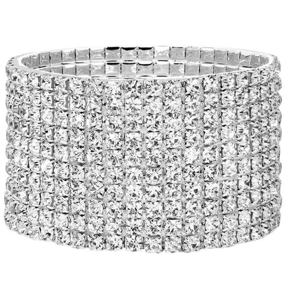 Swarovski Power Collection 10-Tier Elements Bracelet - A-1 Thread Vault