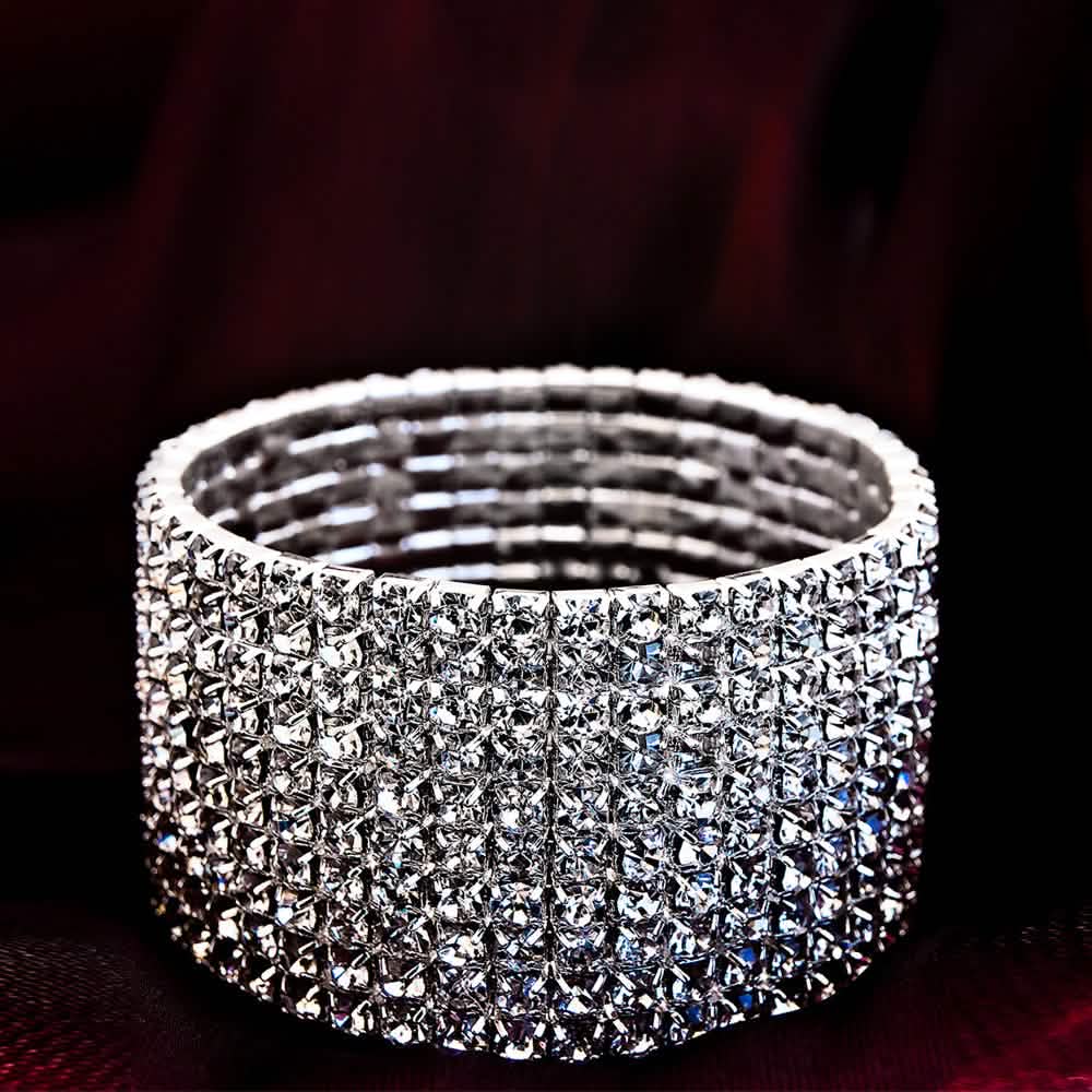 Swarovski Power Collection 10-Tier Elements Bracelet - A-1 Thread Vault