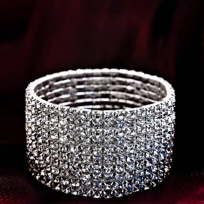 Swarovski Power Collection 10-Tier Elements Bracelet - A-1 Thread Vault