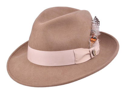 Wool Felt Hat Milano - Men's Classic Style