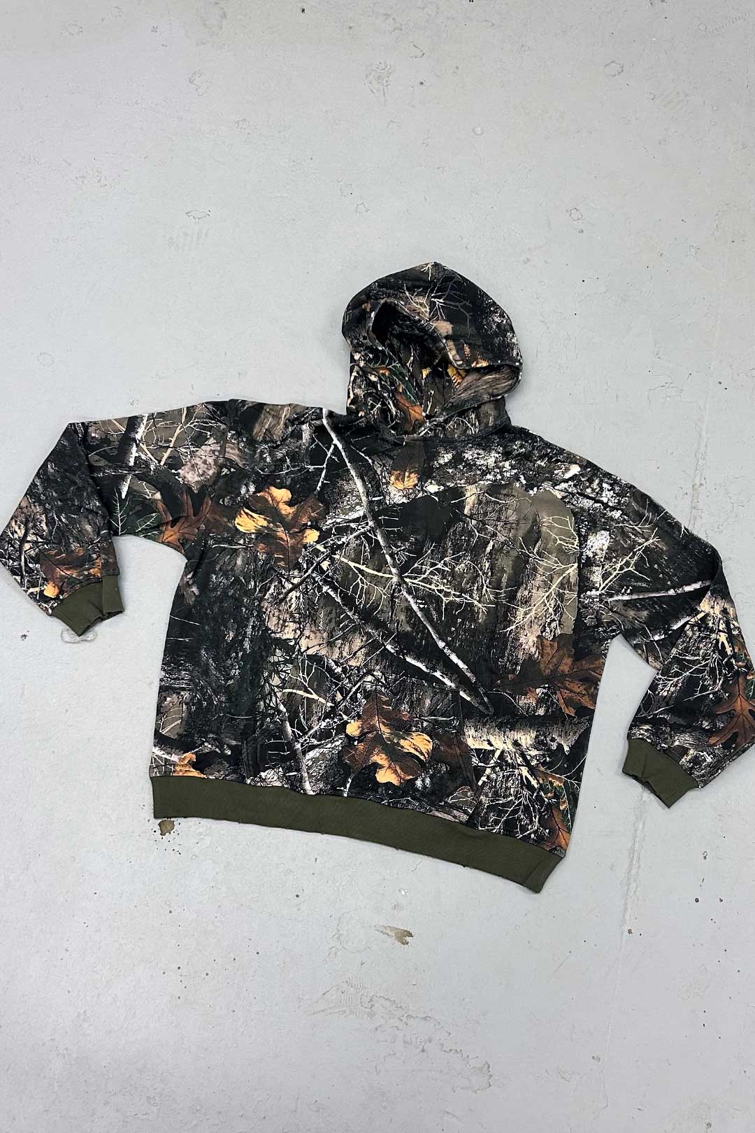 Stealth Heavyweight Oversized Unisex Camo Hoodie - A-1 Thread Vault