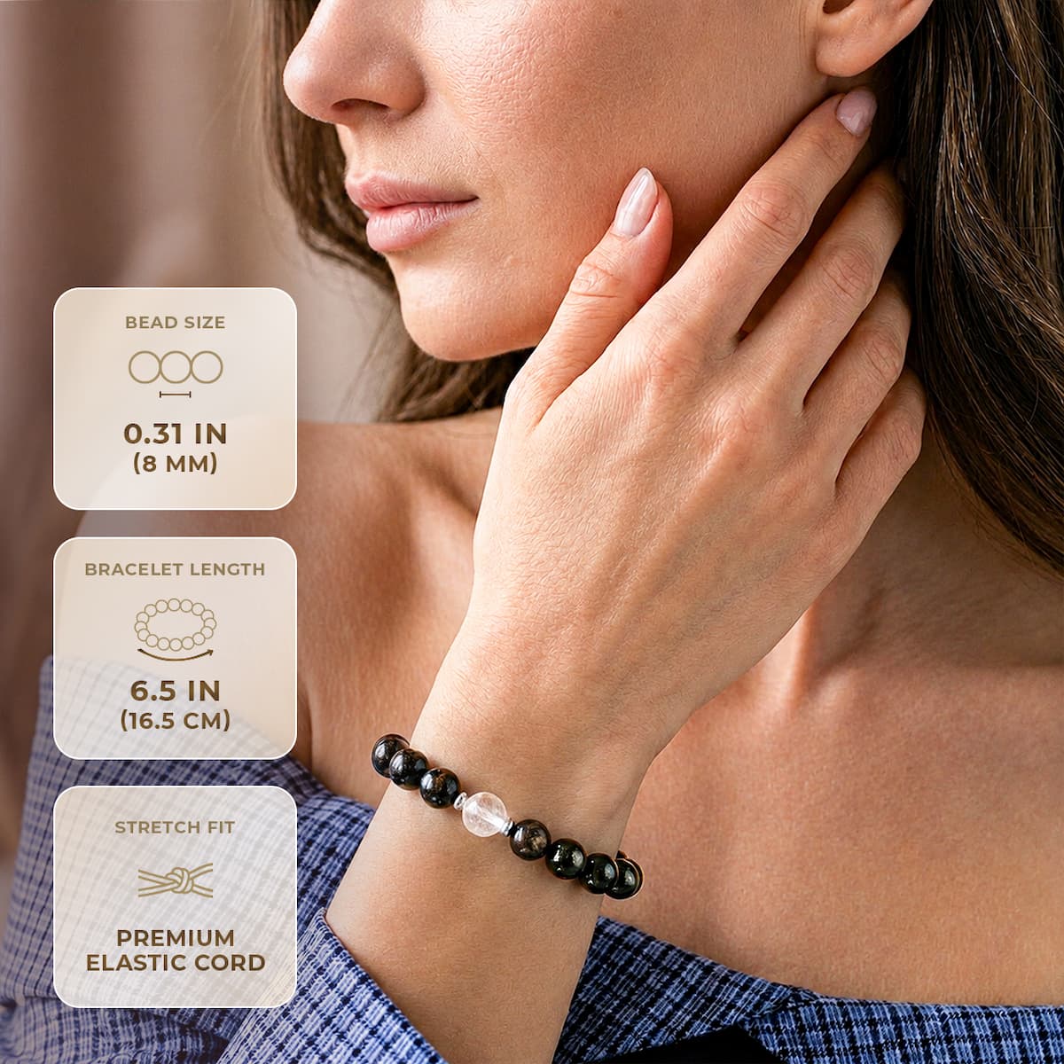 The Hypersthene Millionaire Manifestation Bracelet - A-1 Thread Vault